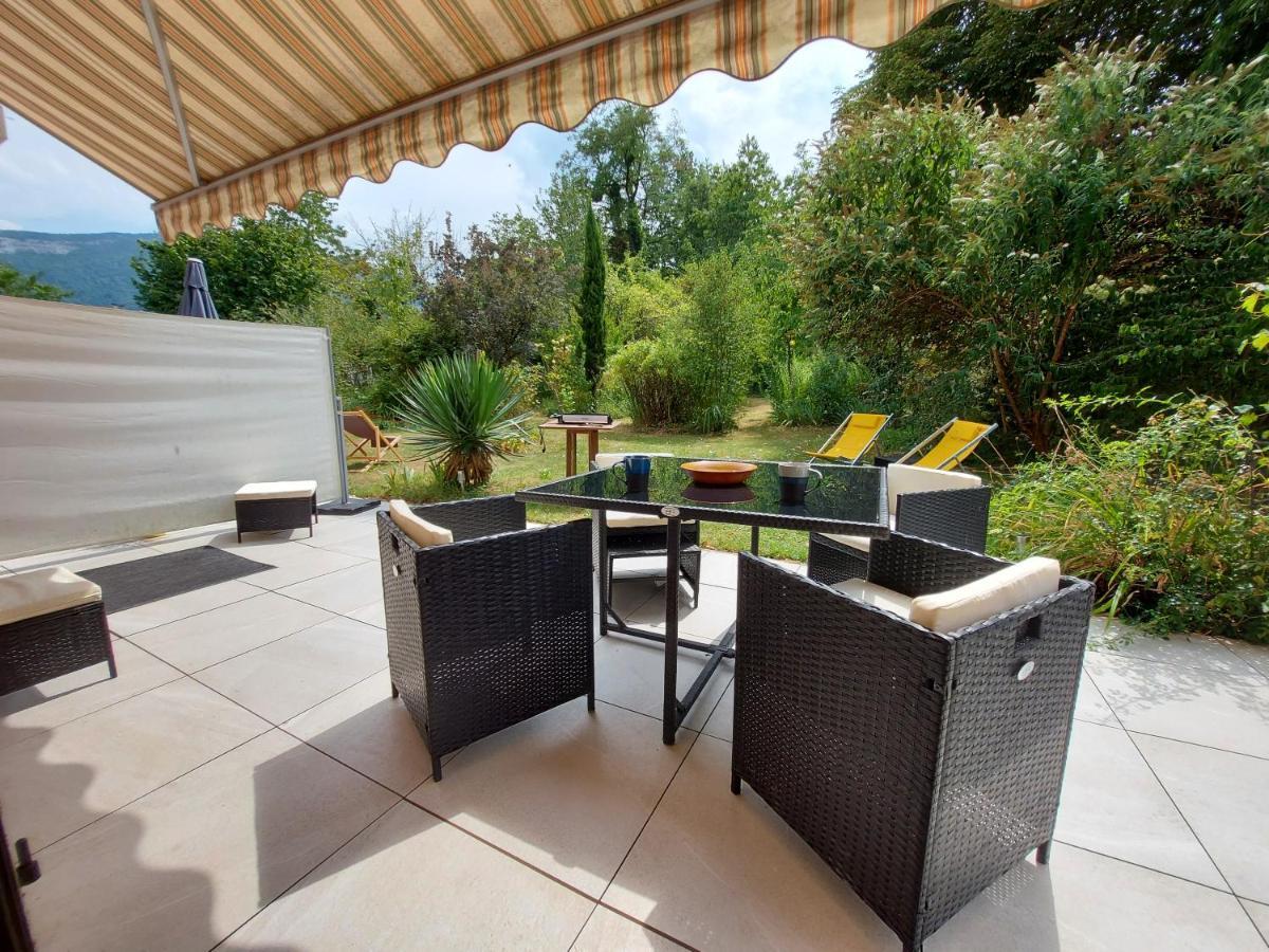 Centre St Jorioz : Charmant Et Spacieux Studio Avec Terrasse Et Jardin Privatif Saint-Jorioz Exterior photo